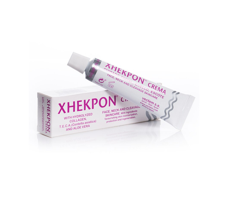 crema xhekpon con colageno hidrolizado