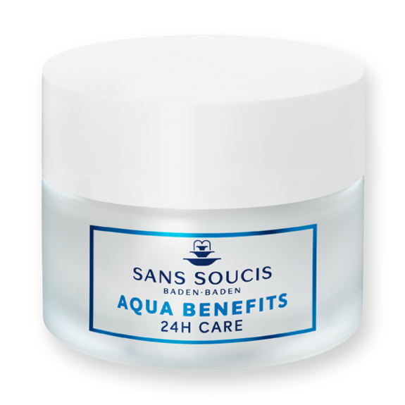 SANS SOUCIS - Aqua Benefits 24H Care - Crema hidratante 24 horas.