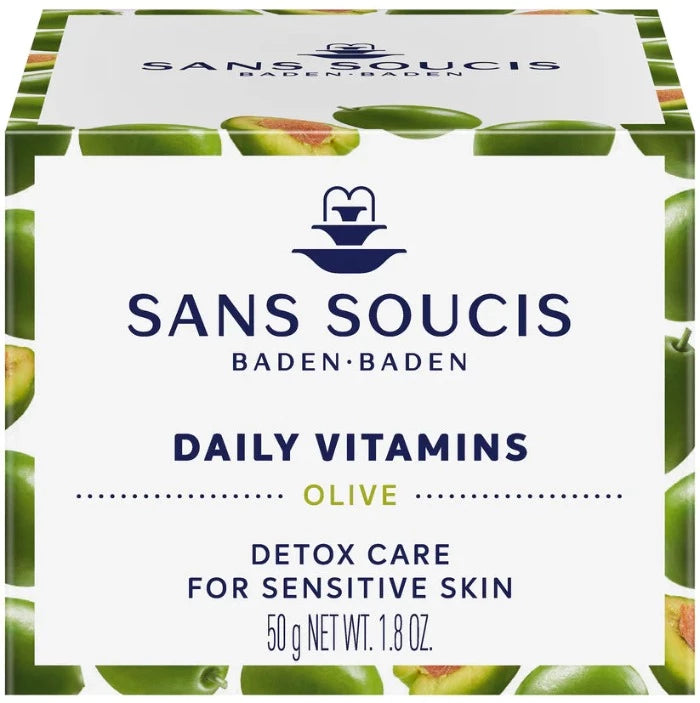 SANS SOUCIS - Daily Vitamins Detox Care- Crema Desintóxicante 24H olive.