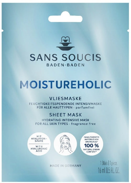 SANS SOUCIS - SHEET MASK Moistureholic - Mascarilla Velo Hiper-hidratente 16ml