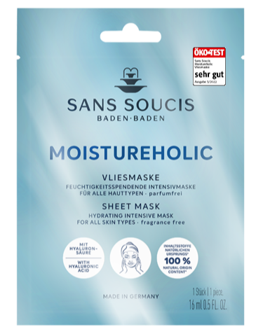 SANS SOUCIS - SHEET MASK Moistureholic - Mascarilla Velo Hiper-hidratente 16ml