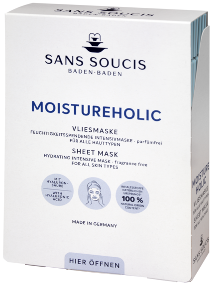 SANS SOUCIS - SHEET MASK Moistureholic - Mascarilla Velo Hiper-hidratente 16ml