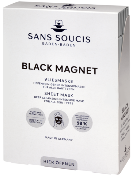 SANS SOUCIS - Mascarilla - Black Magnet 16ml